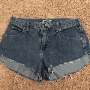 riders jean shorts